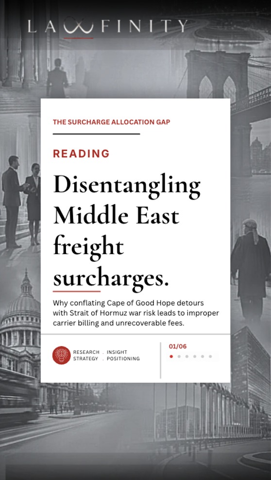 Who Pays for the Long Way Round: Separating Cape Detours from Hormuz Risk