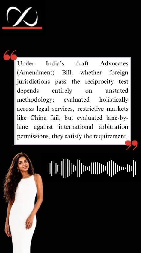 India, China, and a Reciprocity Test With No Method